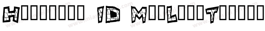 Hellfont ID MeiLingTi字体转换